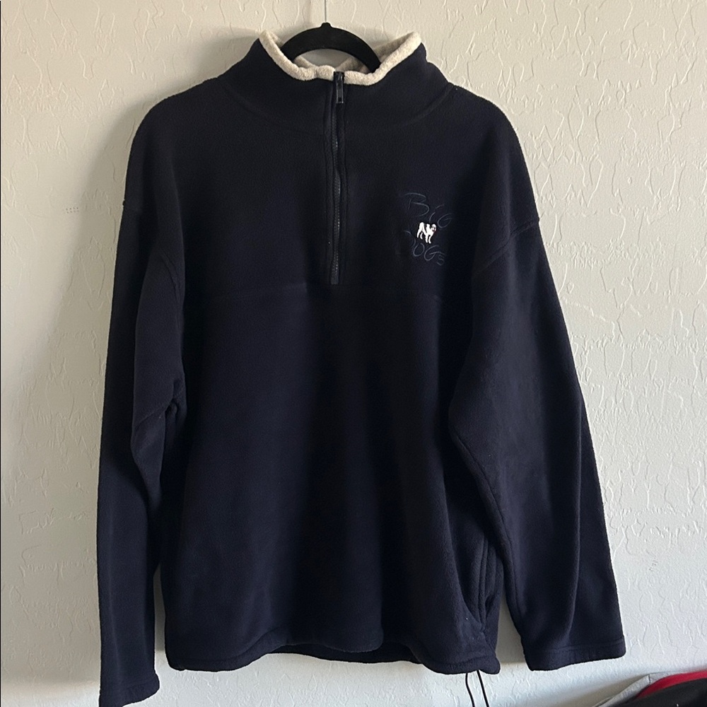 Big Dogs Dark Navy Zip-Up Sweater